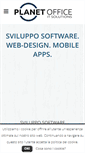Mobile Screenshot of planetoffice.it